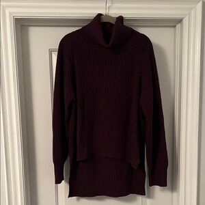 Wilfred Free Purple Turtleneck Sweater